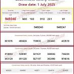 thai government lottery result